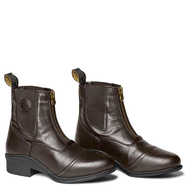 Rijdschoenen Veganza Zip Paddock Brun in de groep Schoenen, Laarzen & Chaps / Schoenen bij Equinest (01081BR_r)