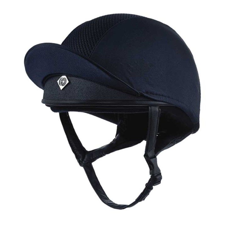 Pro Skull II Plus Marineblauw in de groep Rijuitrusting / Paardrijcaps / Cross-country caps bij Equinest (02090046_M_r)