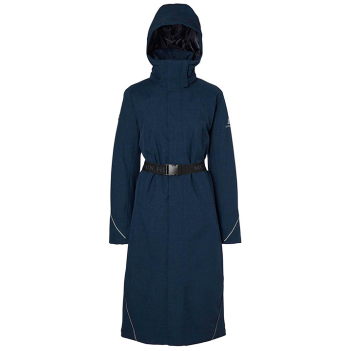 Lange Rijjas Felicia Padded Marineblauw in de groep Rijkleding / Jassen / Lange rijjassen bij Equinest (03441040003NA_r)
