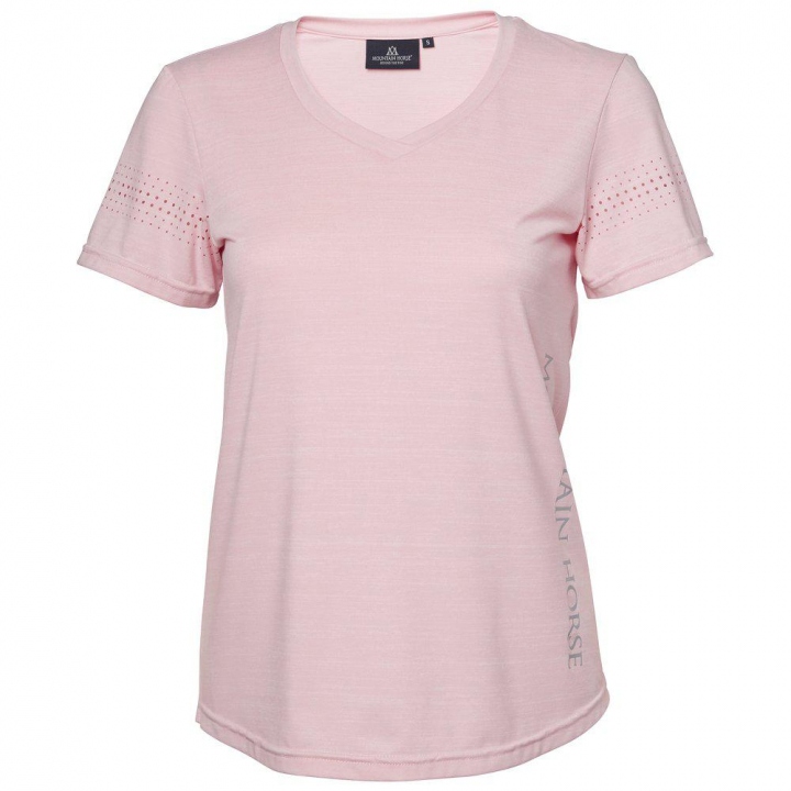 T-Shirt Tyra Tech Top Roze in de groep Rijkleding / Rijtops & T-shirts / T-shirts bij Equinest (04474Rs_r)