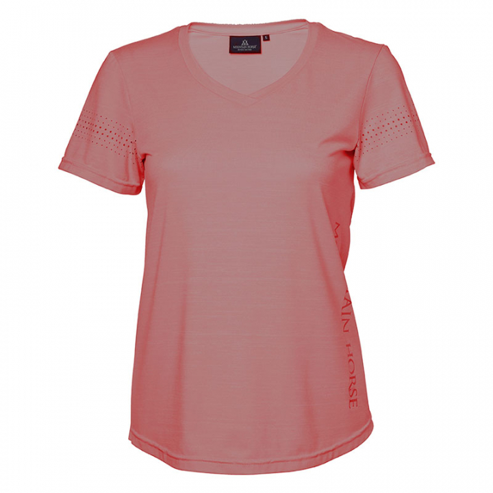 T-Shirt Tyra Tech Top Rood in de groep Rijkleding / Rijtops & T-shirts / T-shirts bij Equinest (04474Vn_r)