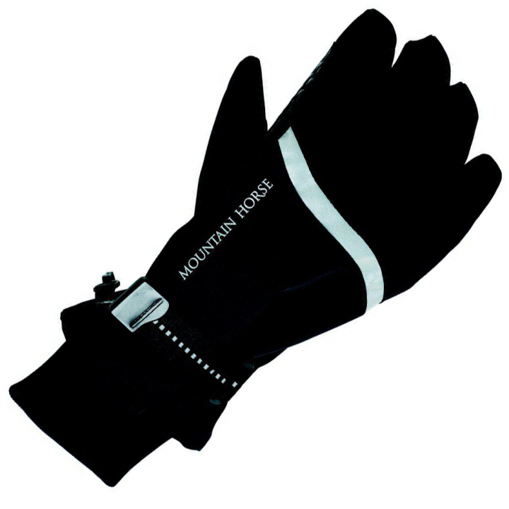Winterhandschoen Jr Explorer Zwart in de groep Rijkleding / Handschoenen bij Equinest (07041JrSv_r)