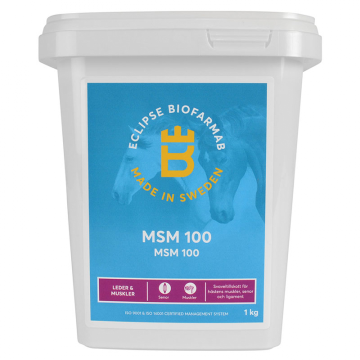 MSM 100 1 kg in de groep Voedingssupplement / Voedingssupplement paard / Gewrichten bij Equinest (0996-1KG)
