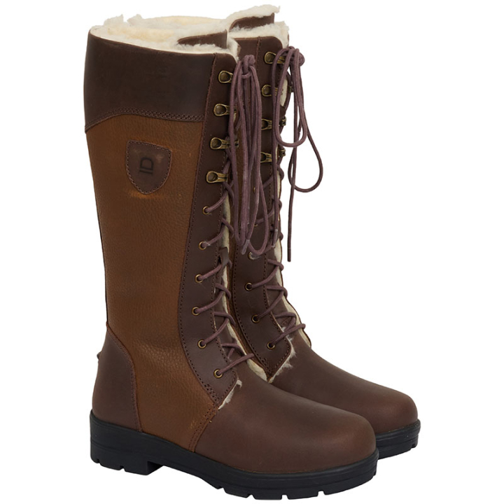 Winterlaarzen Genifer Bruin in de groep Schoenen, Laarzen & Chaps / Winterrijlaarzen bij Equinest (101183602BR)