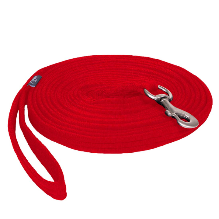 Longerlijn In Bag 8m Rood in de groep Paardenuitrusting / Longeren & Grondwerk bij Equinest (1019FRO0RE)