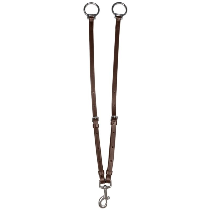 Korte martingaal Snap Rings X-Line Bruin Full in de groep Paardenuitrusting / Martingaal & Borsttuig / Martingaal bij Equinest (108330WBBR-FU)