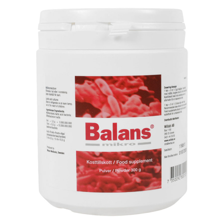 Balans Nonlac Micro 300g in de groep Voedingssupplement / Voedingssupplement paard / Maag & Spijsvertering bij Equinest (1104)