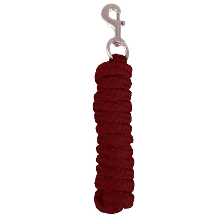 Halster Heavy Snap 2m Bordeaux in de groep Paardenuitrusting / Halstertouwen & Transport Halstertouwen / Nylon & Katoenen halstertouw bij Equinest (1105BO200WN)