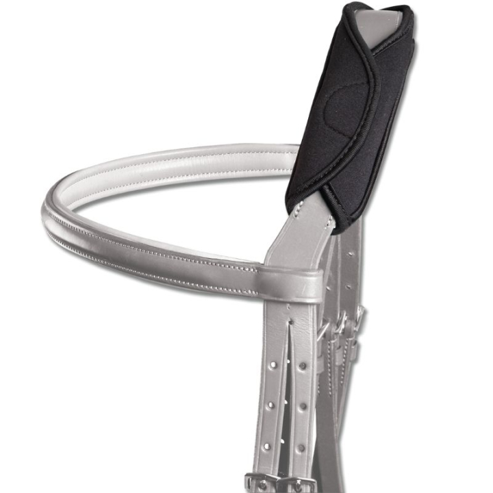 Gelonderlegger voor het kopstuk Poll Guard Zwart in de groep Paardenuitrusting / Hoofdstellen & Frontriemen / Hoofdstelaccessoires bij Equinest (1177101BA)