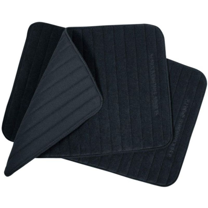 Beenpads Quick Dry Light Zwart in de groep Paardenuitrusting / Beenbeschermers & Bandages / Beenbeschermers bij Equinest (1212000071BA_r)