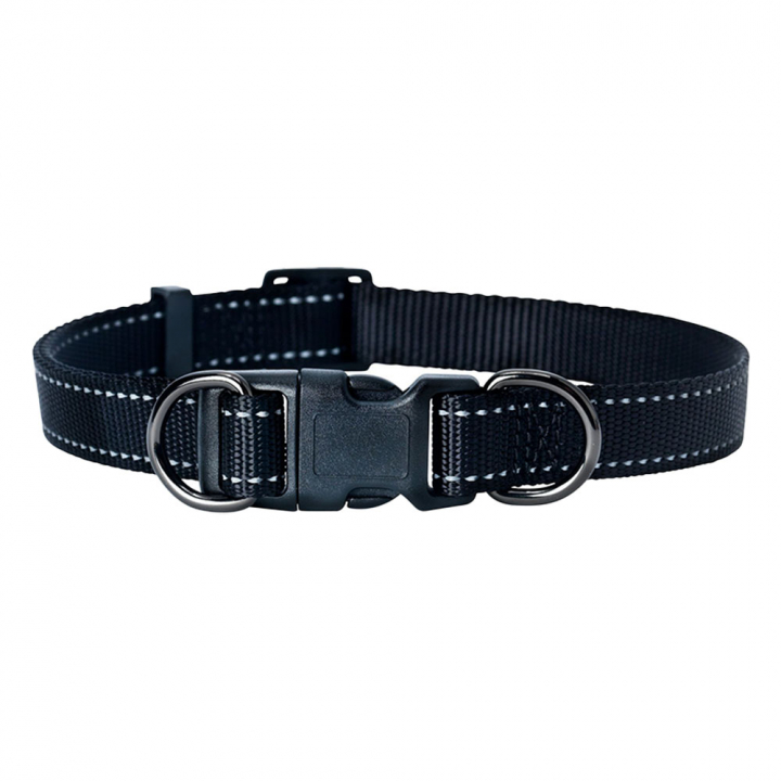 Hondenriem Iris Nylon Zwart in de groep Hond / Hondenhalsband & Tuigje bij Equinest (123000BA)