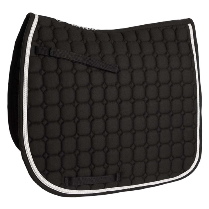Dressuurzadeldekje Octagon Quilt Zwart in de groep Paardenuitrusting / Zadeldekjes / Dressuurzadeldekjes bij Equinest (132014BA_r)