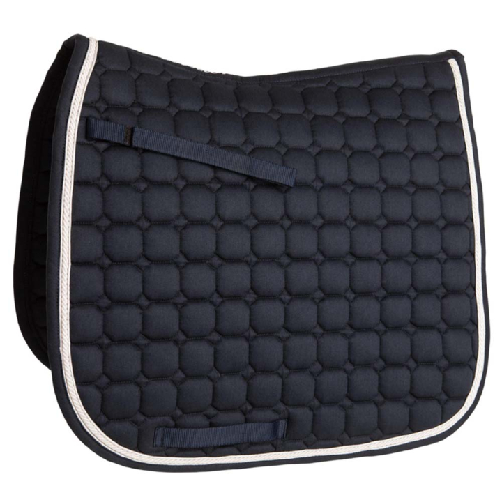 Dressuurzadeldekje Octagon Quilt Marineblauw in de groep Paardenuitrusting / Zadeldekjes / Dressuurzadeldekjes bij Equinest (132024nan_r)