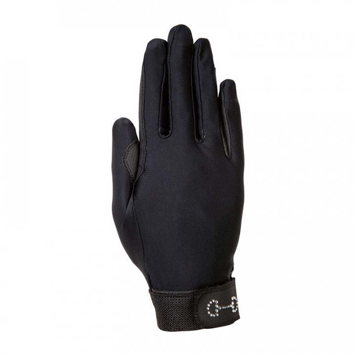 Rijhandschoenen Monaco Style Zwart in de groep Rijkleding / Handschoenen bij Equinest (13236Sv_r)