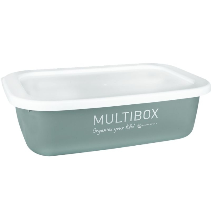 Multibox met Deksel 3L Groen in de groep Stal & Weide / Staluitrusting / Voederuitrusting bij Equinest (1500975GN)