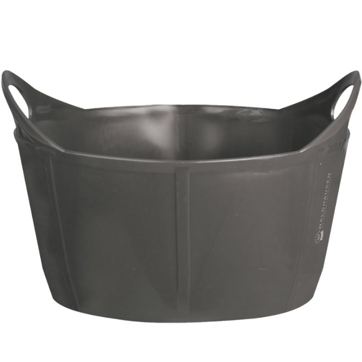 Flexibele Voerbak 10L Grijs in de groep Stal & Weide / Staluitrusting / Emmers & Spannen bij Equinest (1504610GR-10)