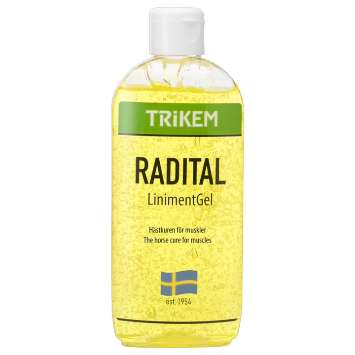 Radital Liniment Gel 250 ml in de groep Paardenverzorging en Verzorging / Liniment & Klei / Liniment bij Equinest (1723000)