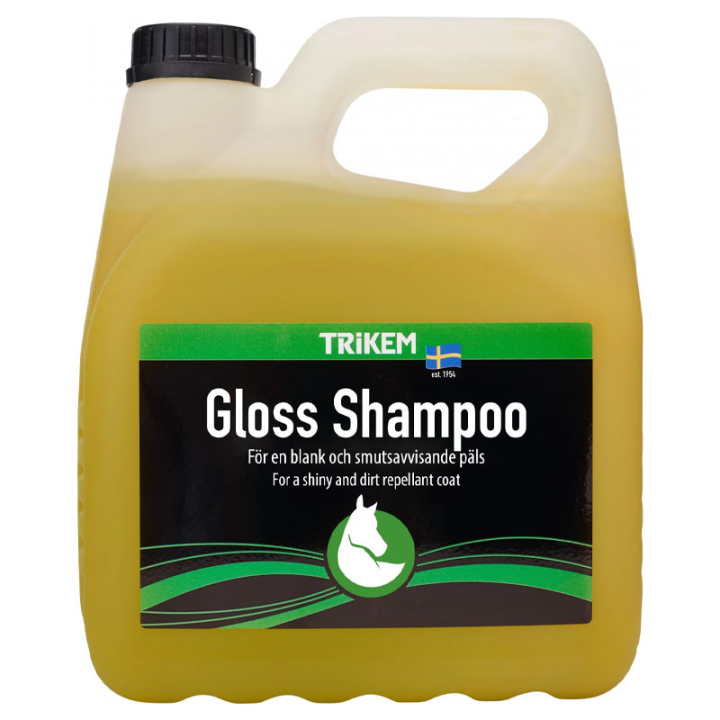 Shampoo Gloss 3000ml in de groep Paardenverzorging en Verzorging / Vachtverzorging / Shampoo & Conditioner bij Equinest (1733300-3000)