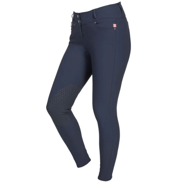 Rijbroek Julia Knee Grip Blauw in de groep Rijkleding / Rijbroeken & Rijleggings / Rijbroeken bij Equinest (17705832BL_r)