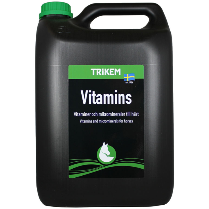Vitamins Liquid 5000ml in de groep Voedingssupplement / Voedingssupplement paard / Vitaminen & Mineralen bij Equinest (178250-5000)