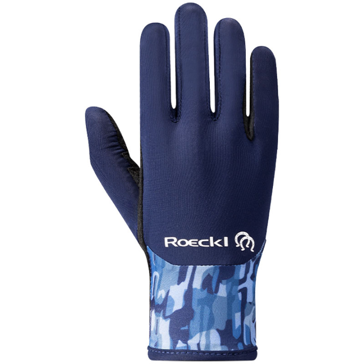 Rijhandschoenen Kind/Junior Tryon 2 Marineblauw in de groep Rijkleding / Handschoenen bij Equinest (180831005659NA_r)