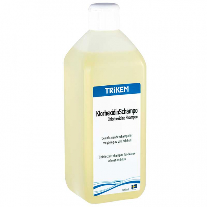 Chloorhexidine Shampoo 600 ml in de groep Paardenverzorging en Verzorging / Vachtverzorging / Shampoo & Conditioner bij Equinest (1850060)