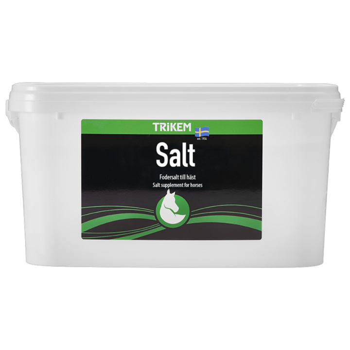 Zout 6000g in de groep Voedingssupplement / Voedingssupplementen ruiters / Vitaminen & Mineralen bij Equinest (1855600-6000)