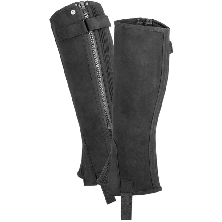Short Chaps Kind/Junior Daily Zwart in de groep Schoenen, Laarzen & Chaps / Chaps bij Equinest (200001KLBA_r)