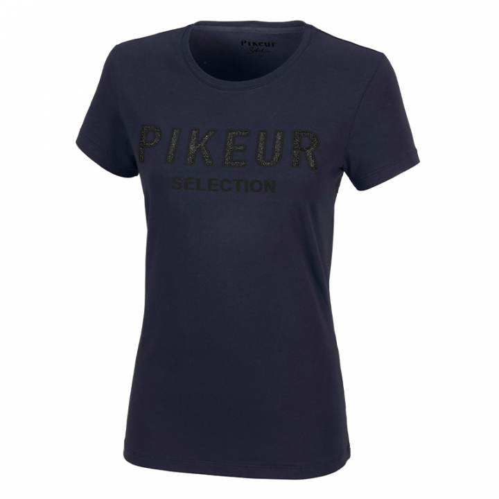 T-Shirt Vida Marineblauw in de groep Rijkleding / Rijtops & T-shirts / T-shirts bij Equinest (200290NA)