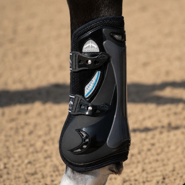 Peesbeschermers Olympus Vento Zwart in de groep Paardenuitrusting / Beenbeschermers & Bandages / Peesbeschermers bij Equinest (21020252Sv_r)