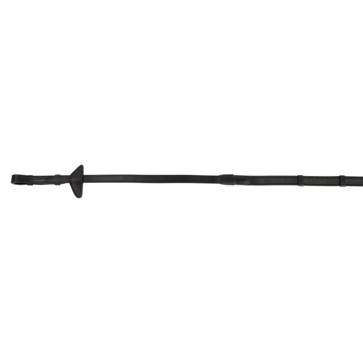 Teugels Supergrip Selected Zwart/Zilver in de groep Paardenuitrusting / Teugels / Rubberen Teugels bij Equinest (212611BASI_r)