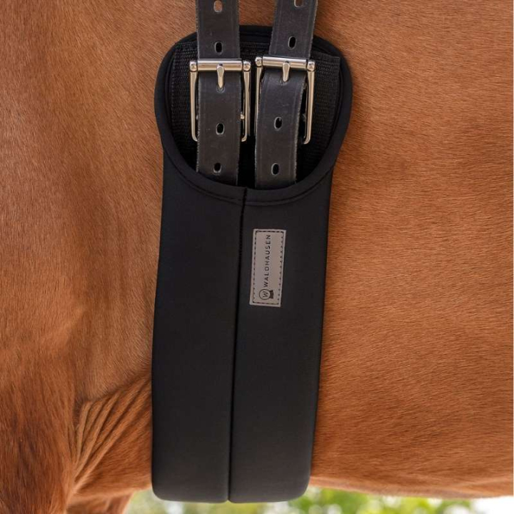 Dressuursingel Super Soft Zwart in de groep Paardenuitrusting / Singels / Dressuur singels bij Equinest (21280104BA_r)