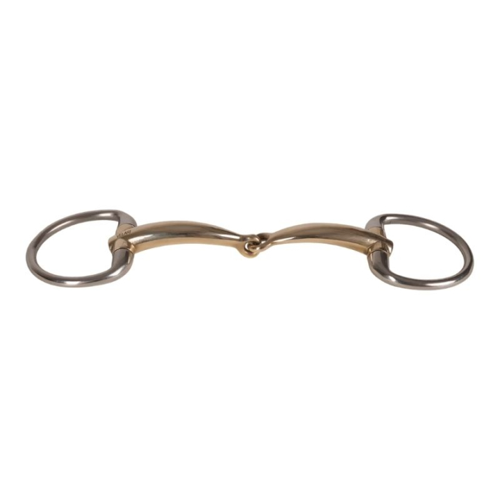 Olijfbit Enkelgebroken Sweet Copper 16mm in de groep Paardenuitrusting / Bitten / Bustrensen bij Equinest (22006411_r)