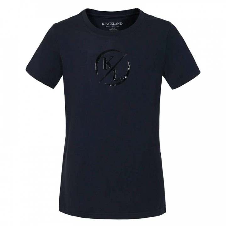 T-Shirt Kinderen KLoma Marineblauw in de groep Rijkleding / Rijtops & T-shirts / T-shirts bij Equinest (2210203343Ma_r)