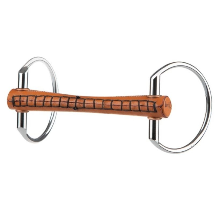Olijfkopbit Leather Soft in de groep Paardenuitrusting / Bitten / Bustrensen bij Equinest (240310936612_r)