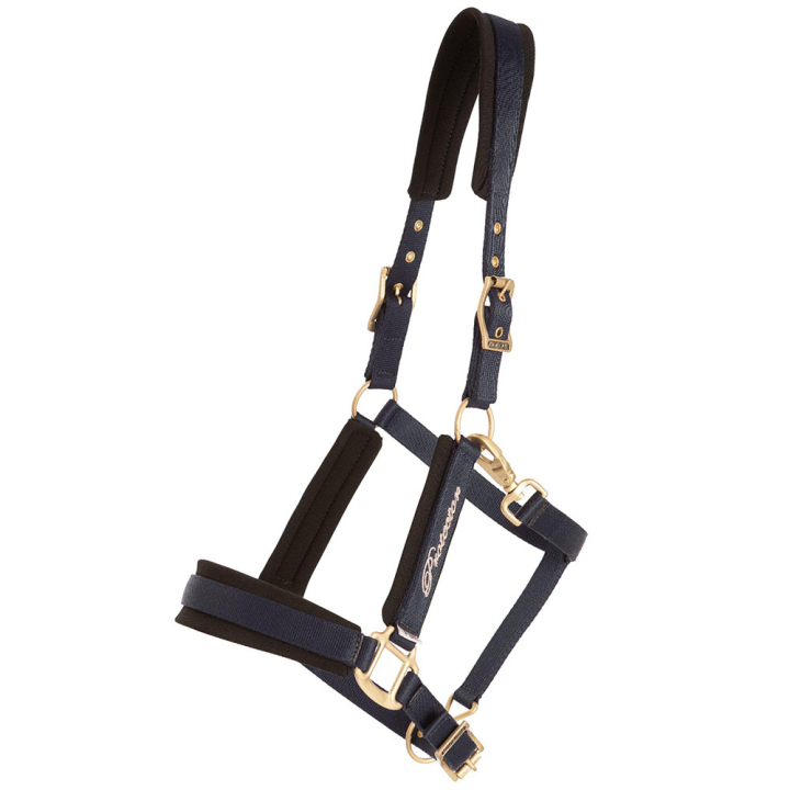 Halster Comfort Marineblauw in de groep Paardenuitrusting / Halsters bij Equinest (244322nan_r)