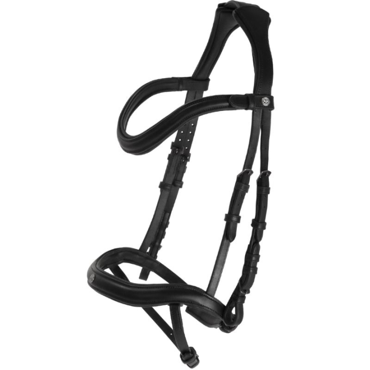Hoofdstel Ljómi Islandic Zwart in de groep Paardenuitrusting / Hoofdstellen & Frontriemen / Hoofdstel bij Equinest (260910BA)