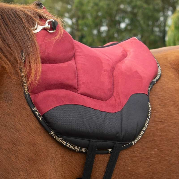 Barebackpad Dardo Basic Bordeaux in de groep Paardenuitrusting / Zadels & Barebackpads bij Equinest (2700412112WN)