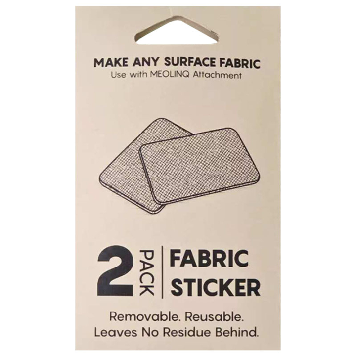 Bevestigingspatch voor Paardrijcap Fabric Sticker 2-pack Zwart in de groep Rijuitrusting / Reflectoren bij Equinest (3004BA)