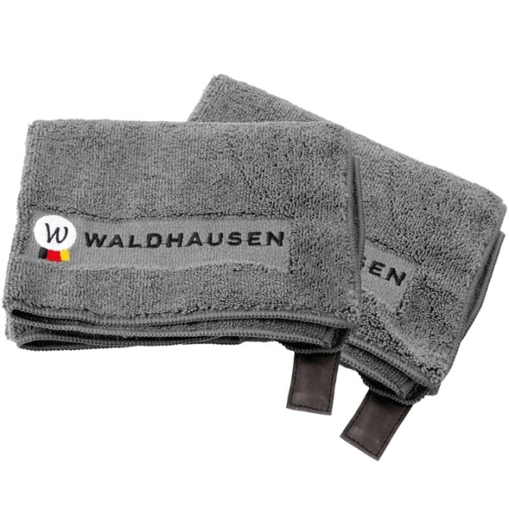 Microvezelhanddoek Soft 2-pack Grijs in de groep Paardenverzorging en Verzorging / Was sponsen & Poetsdoeken bij Equinest (3015401GR)