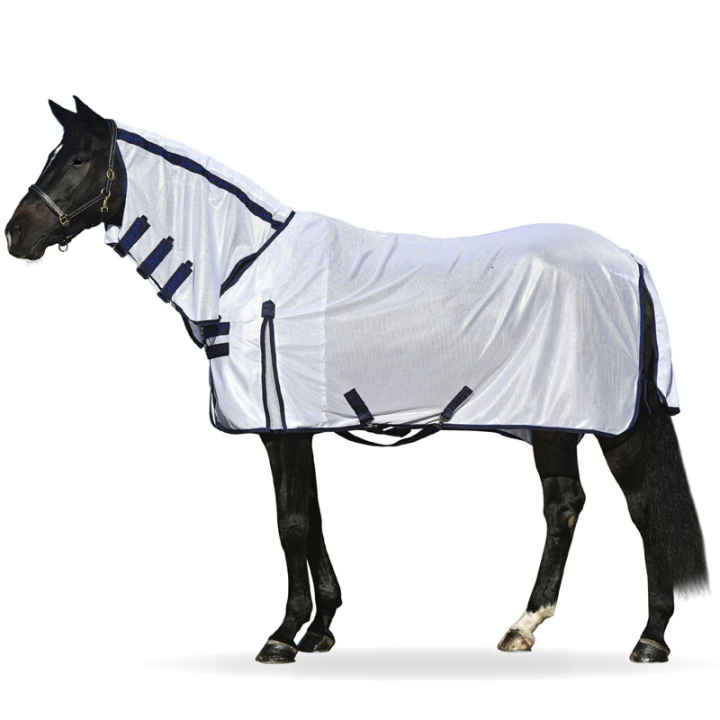 Vliegendeke Plus Polyester Mesh Wit in de groep Paardendekens / Vliegendekens & Eczeemdekens bij Equinest (301805WH_r)