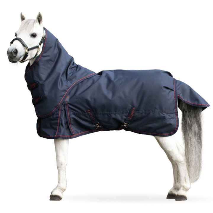 Buitendeke Miniature Basic Plus 600D 100g Marineblauw in de groep Paardendekens / Buitendekens / Overgangsdekens bij Equinest (310465NA_r)