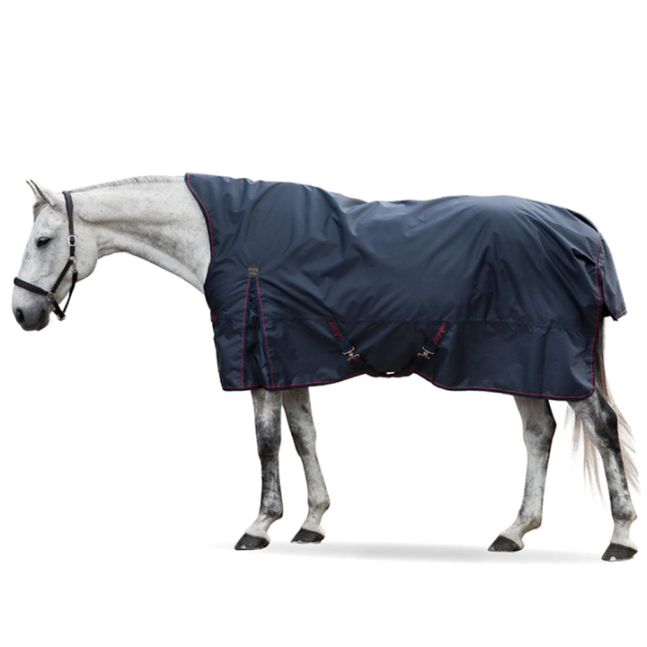 Buitendeke Basic Halvhals 600D 100g Marineblauw in de groep Paardendekens / Buitendekens / Overgangsdekens bij Equinest (311521nan_r)