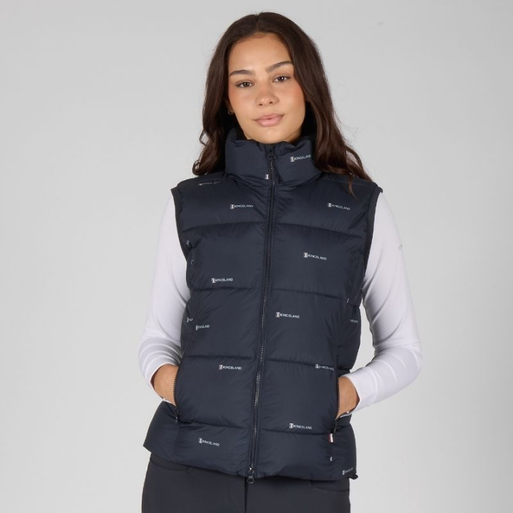 Rijbodywarmer Classic Insulated Marineblauw in de groep Rijkleding / Vesten bij Equinest (3116960201011NA_r)