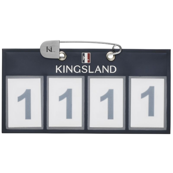 Nummerhesje Classic 4-Pocket 2-pack Marineblauw in de groep Paardenuitrusting / Accessoires / Startnummers bij Equinest (3120160201001NA)