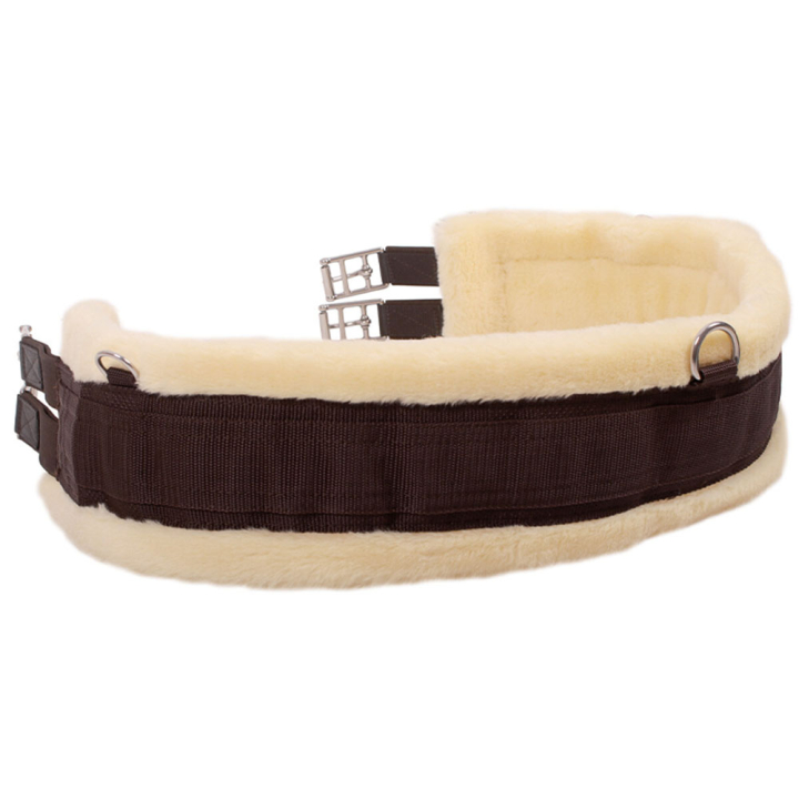 Singel Ontario Fauxfur Bruin in de groep Paardenuitrusting / Singels / Allround Singels bij Equinest (3145BR95BR_r)