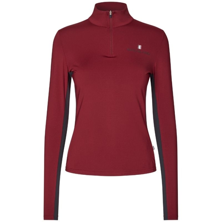 Rijshirt Classic Training Shirt Bordeaux in de groep Rijkleding / Truien bij Equinest (3147360301011WN_r)