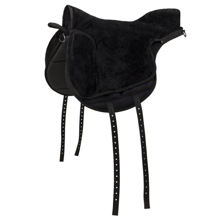 Barback Pad Super Soft Zwart/Zwart in de groep Paardenuitrusting / Zadels & Barebackpads bij Equinest (3181ZWZW1BABA_r)