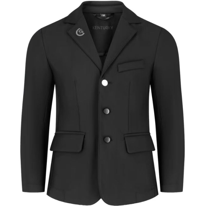 Wedstrijdjasje Kind/Junior Boys Lyon Zwart in de groep Rijkleding / Wedstrijdjasjes & Fracs bij Equinest (32016011BA_r)