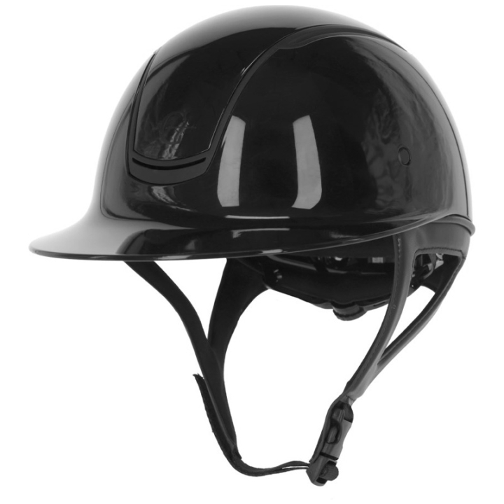 Paardrijcap Eclipse Polo Glossy Zwart in de groep Rijuitrusting / Paardrijcaps / Zonneklep bij Equinest (3230159BA_r)